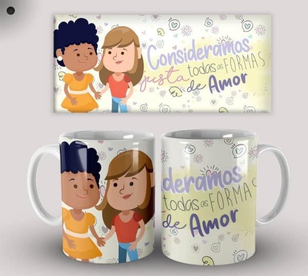 Caneca Tema LGBT