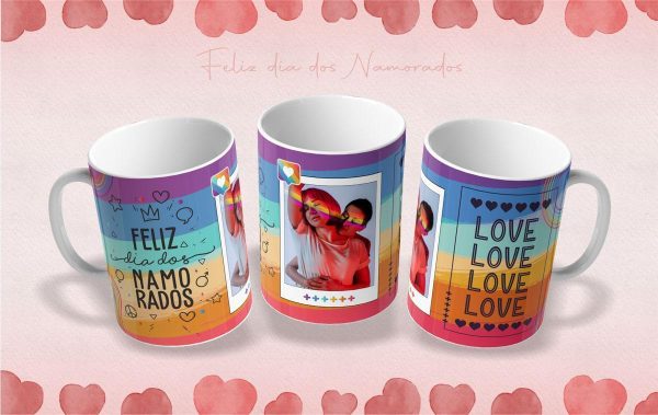 Caneca Tema LGBT Com Foto