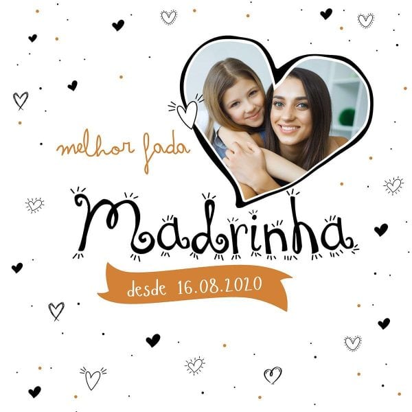 Almofada Fada Madrinha Com Foto - Image 3