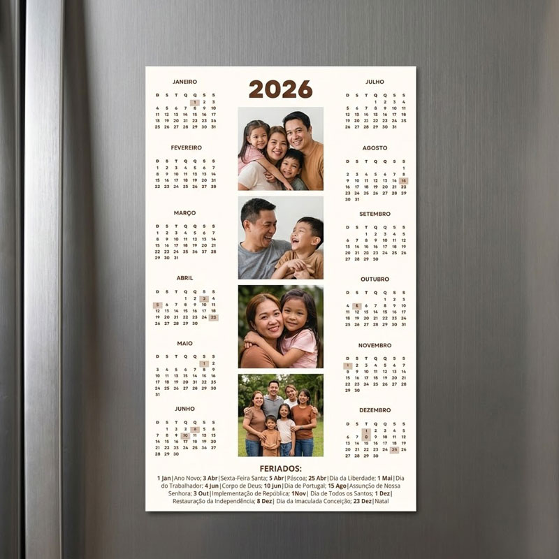Calendário Magnético 1 calendario magnetico