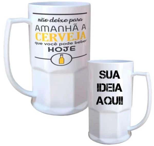 Caneca de Cerveja Personalizada