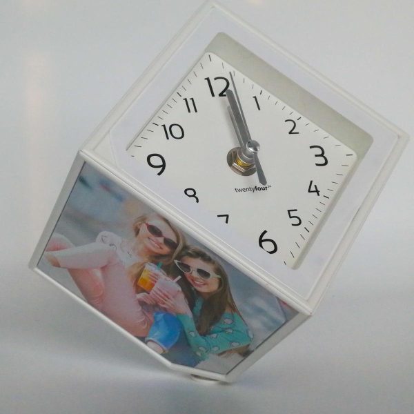 Cubo Giratório para Fotos com Relógio - Image 3
