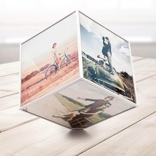 Cubo Giratório para Fotos 10x10