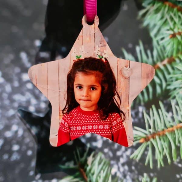 Enfeite para Árvore de Natal Modelo Estrela - Image 4