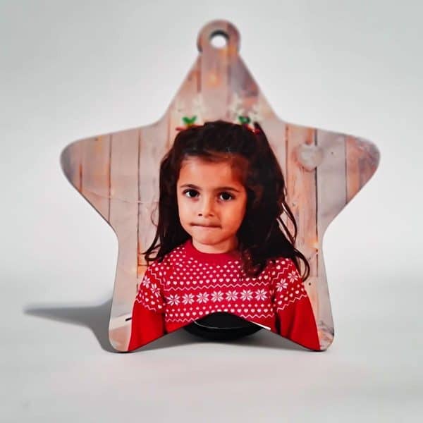 Enfeite para Árvore de Natal Modelo Estrela - Image 2