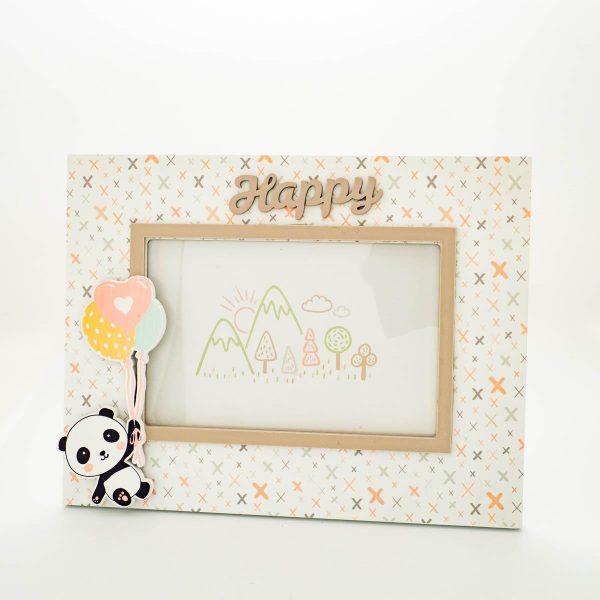 Moldura Panda Happy 10x15 - Horizontal