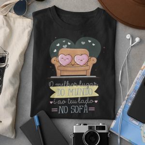 T-Shirt Tema Sofá