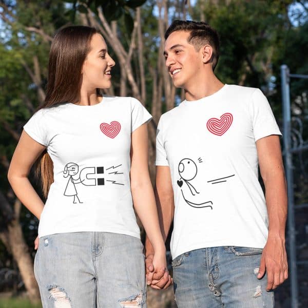 Conjunto T-Shirt / Sweatshirt Casal "Iman" - Image 3