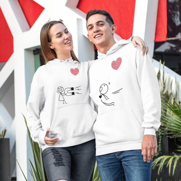 Conjunto T-Shirt / Sweatshirt Casal "Iman" - Image 2