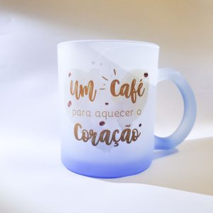 Caneca em Vidro Personalizada