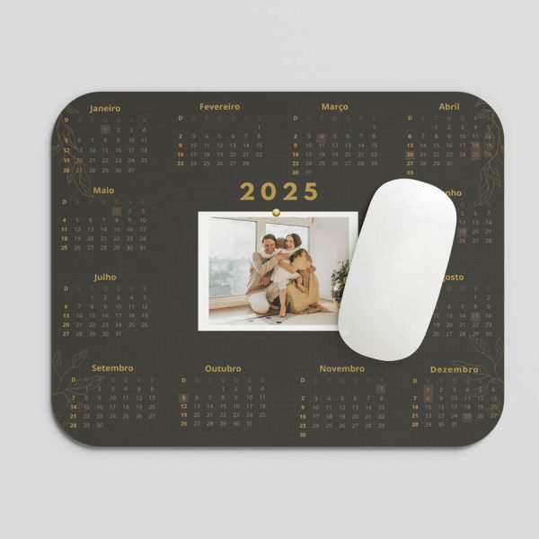 Tapete de Rato Calendário