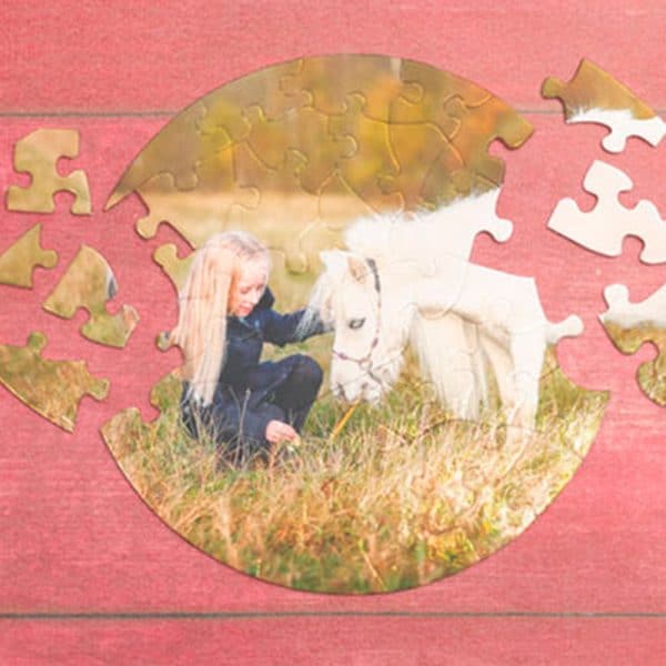 Puzzle Personalizado Redondo