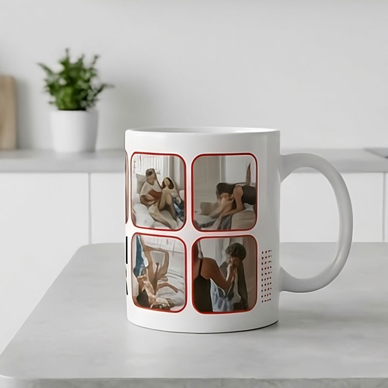 Caneca 8 Fotos e Texto 2 Caneca 8 Fotos e Texto - Image 2