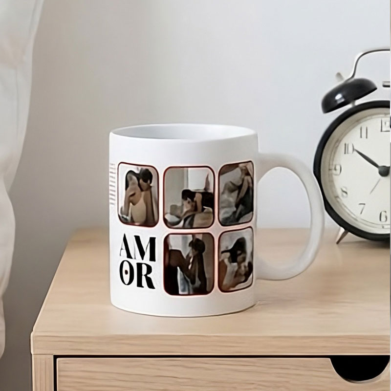 Caneca 8 Fotos e Texto 1 caneca 8 fotos e texto