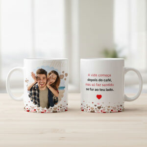 caneca namorados personalizada